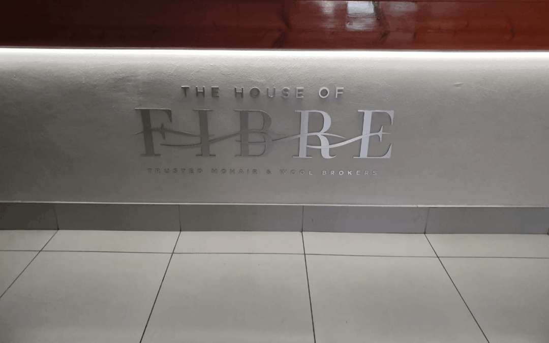Illuminated reception signage produced by RealXposure